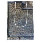 Michigan Petoskey Stone 55. Geburtstag Mittlere Geschenktüte (Rückseite)