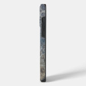 Michigan Petoskey Stone Design iPhone Hülle (Linke Seite)