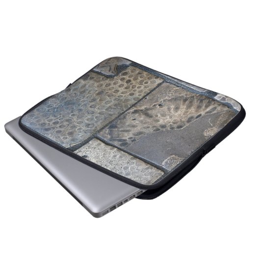 Michigan Petoskey Stone Design Laptopschutzhülle (Vorne Knopf)