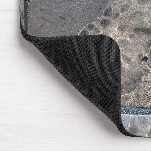 Michigan Petoskey Stone Design Mousepad (Ecke)