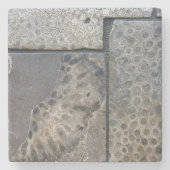 Michigan Petoskey Stone Design Steinuntersetzer (Vorderseite)