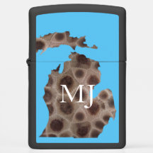 Michigan Petoskey Stone, die großen Seen geschlage