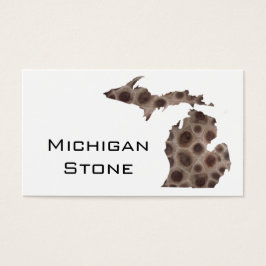 Michigan Petoskey Stone, die großen Seen geschlage