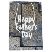 Michigan Petoskey Stone Vatertag Mittlere Geschenktüte (Vorderseite)