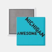 Michigan Phantastisch Quote Magnet (Vorderseite/Rückseite)