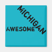 Michigan Phantastisch Quote Magnet (Vorne)