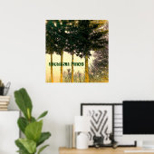 Michigan Pines Poster (Heimbüro)