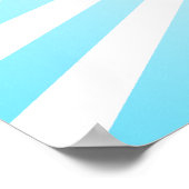 michigan platzte Regenbogenherzen Poster (Ecke)