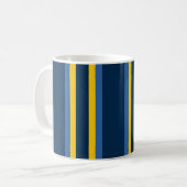 Michigan Polo Streifen Kaffeetasse (Vorderseite Links)