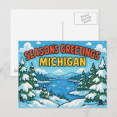 MICHIGAN Postcard Postkarte (Vorne/Hinten)