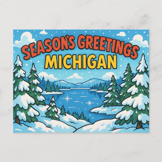 MICHIGAN Postcard Postkarte (Vorderseite)