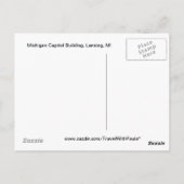 Michigan Postcard Postkarte (Rückseite)