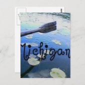 Michigan Postcard Postkarte (Vorne/Hinten)