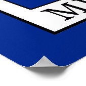 Michigan Poster (Ecke)