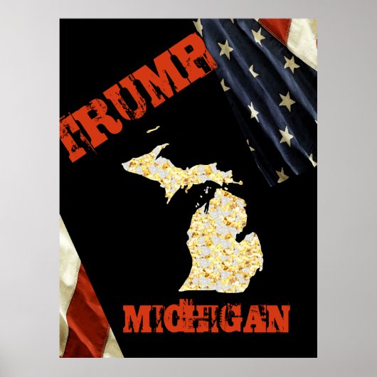 MICHIGAN POSTER (Vorne)