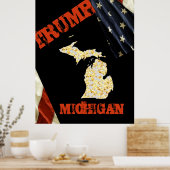 MICHIGAN POSTER (Küche)