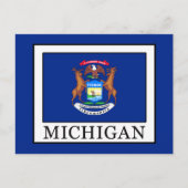 Michigan Postkarte (Vorderseite)