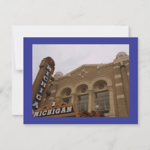 Michigan Postkarte