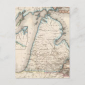 Michigan Postkarte (Vorderseite)
