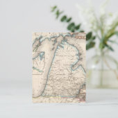 Michigan Postkarte (Stehend Vorderseite)