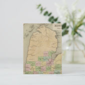 Michigan Postkarte (Stehend Vorderseite)