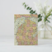 Michigan Postkarte (Stehend Vorderseite)