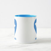 Michigan Pride Herz Tasse (Zentrum)