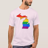 MICHIGAN PRIDE -.png T-Shirt (Vorderseite)