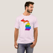 MICHIGAN PRIDE -.png T-Shirt (Vorne ganz)