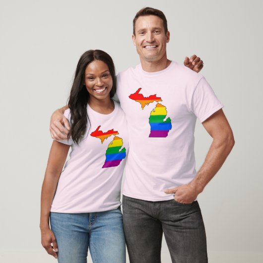 MICHIGAN PRIDE -.png T-Shirt (Unisex)