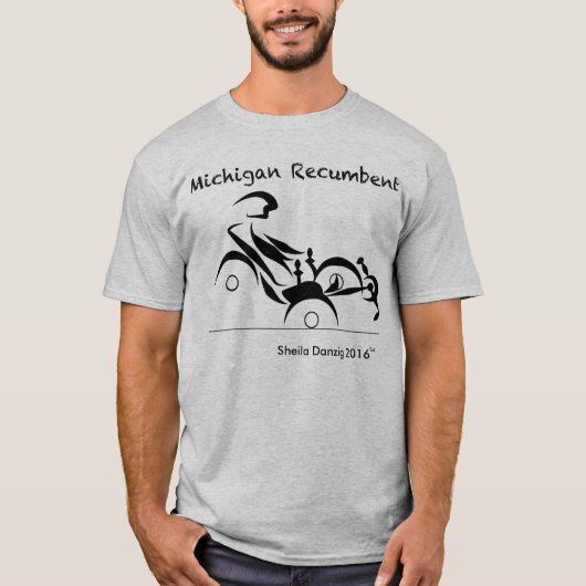 Michigan Recumbent Trikes T-Shirt (Vorderseite)
