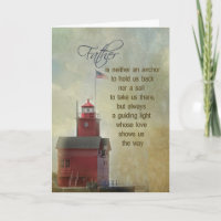 Michigan Red Lighthouse für Vater