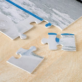 Michigan Red Lighthouse im Winter Jigsaw Puzzle (Seite)