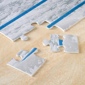 Michigan Red Lighthouse im Winter Puzzle (Seite)