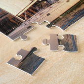 Michigan Red Lighthouse mit Segelboot Puzzle (Seite)