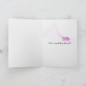 Michigan Red Lighthouse und Hibiskus Karte (Innenseite)