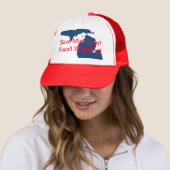 Michigan! Rett es! Truckerkappe (Beispiel)