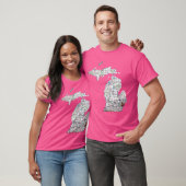 Michigan Roadmap T-Shirt (Unisex)