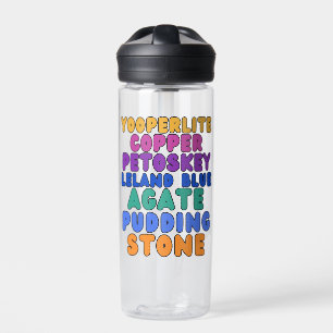Michigan Rockhound-Wasserflasche Trinkflasche