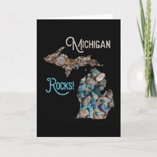 Michigan Rocks Petoskey Stein Jagd Tee Great La Karte