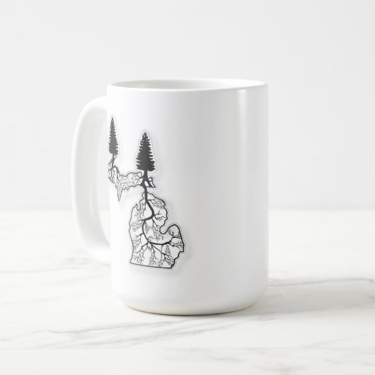 Michigan Roots Kaffeetasse (Vorderseite Links)