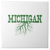 Michigan Roots Keramik Fliese (Vorderseite)