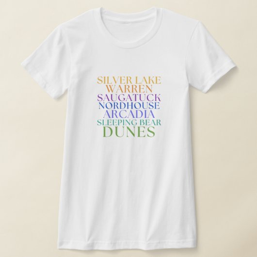 Michigan Sand Dunes T-Shirt, Sleeping Bear Dunes T-Shirt (Ablage )