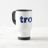 Michigan-Schleppangel Reisebecher (Vorderseite Links)