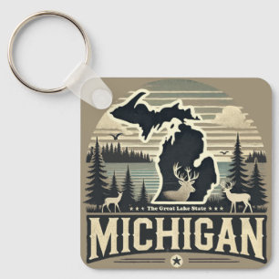 Michigan Schlüsselanhänger