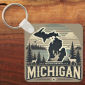 Michigan Schlüsselanhänger (Vorderseite)