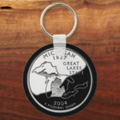 MICHIGAN SCHLÜSSELANHÄNGER (Vorderseite)