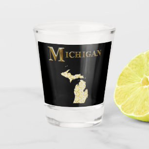 MICHIGAN SCHNAPSGLAS