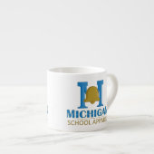 Michigan School Apparel Espressotasse (Vorderseite Rechts)