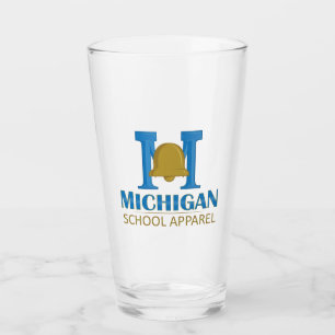 Michigan School Apparel Glas